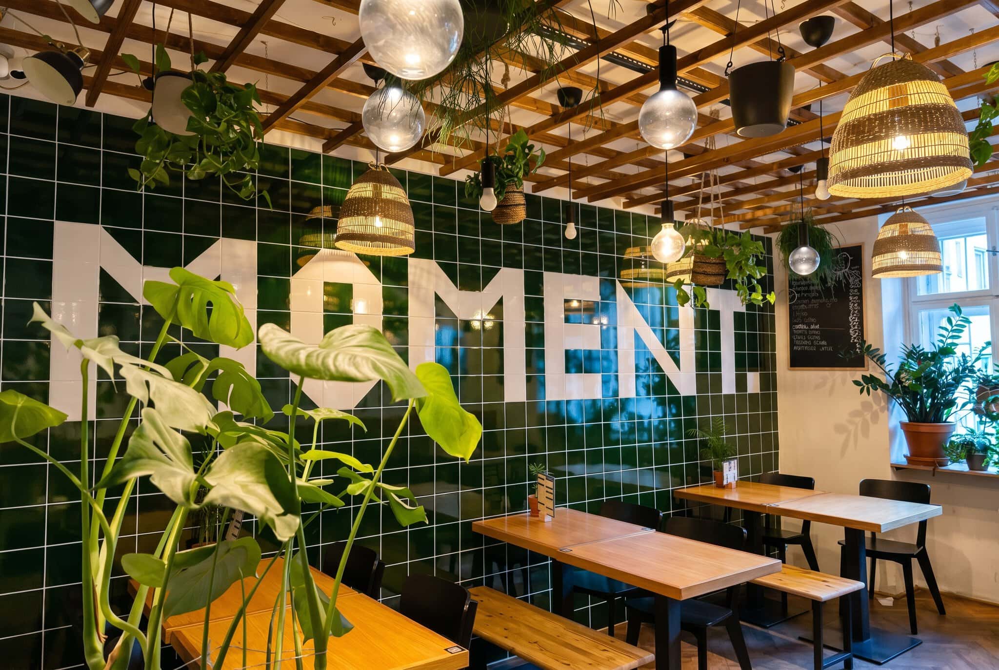 Praga vegetariană și vegană: 20 dintre cele mai bune localuri (2026) 7 Moment Praha – local vegetarian în Praga
