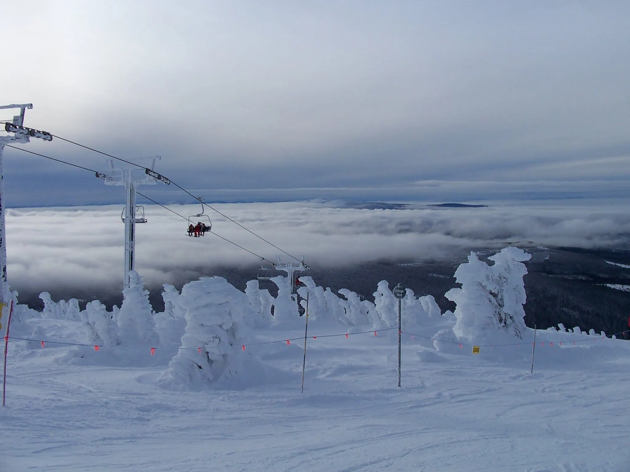 Lyžařské středisko Big White nedaleko Kelowny