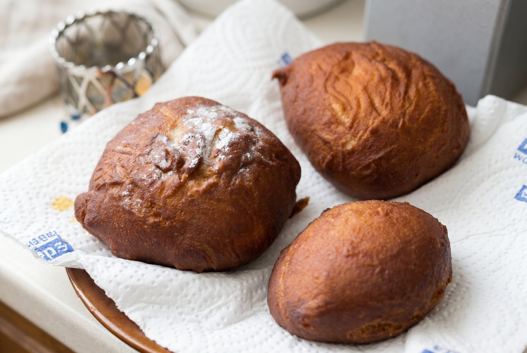 Pączki, polské plněné koblihy