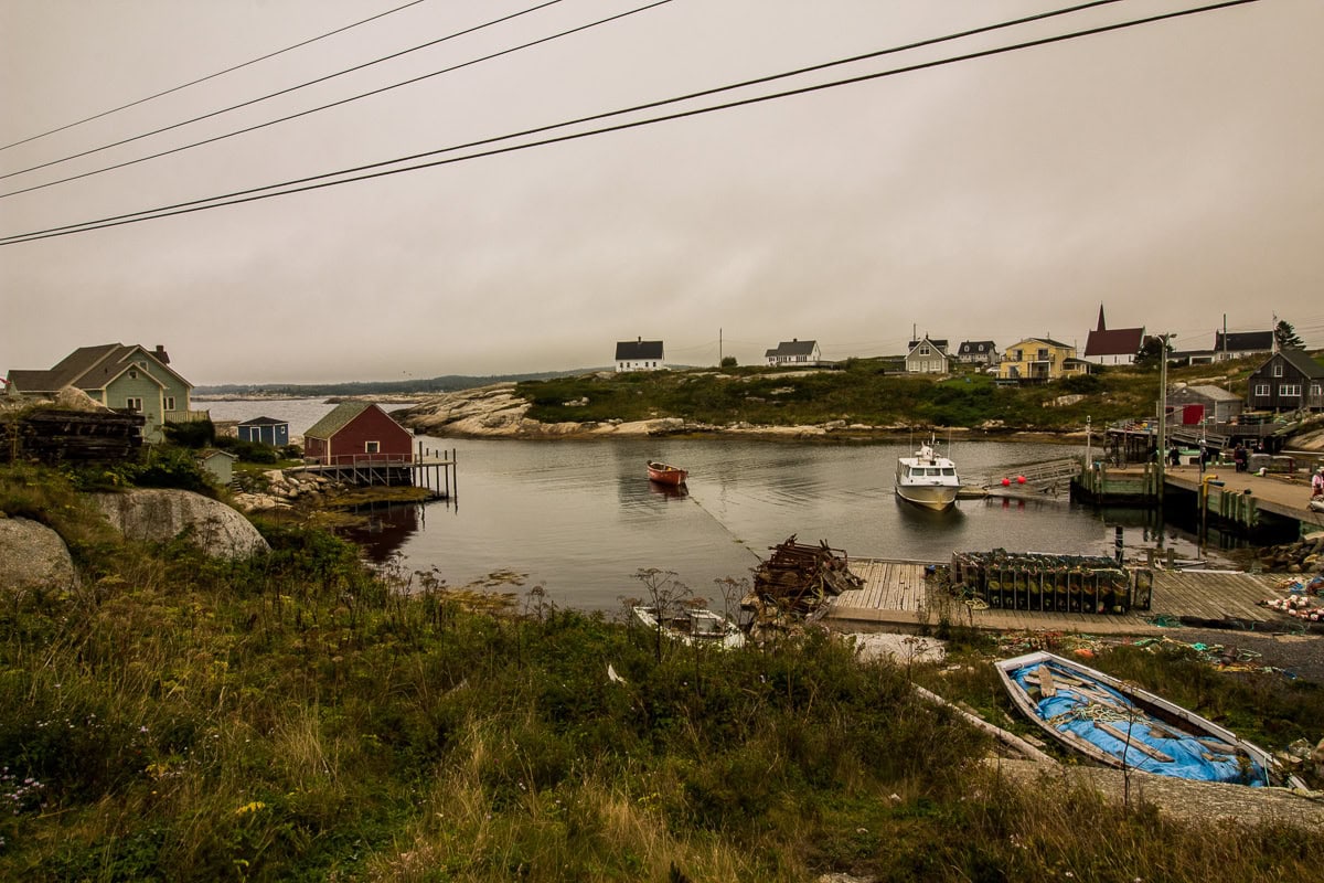 Peggy's Cove, Nova Scotia: Ghid către iconicul sat pescăresc 9 Vedere spre satul pescăresc Peggy's Cove
