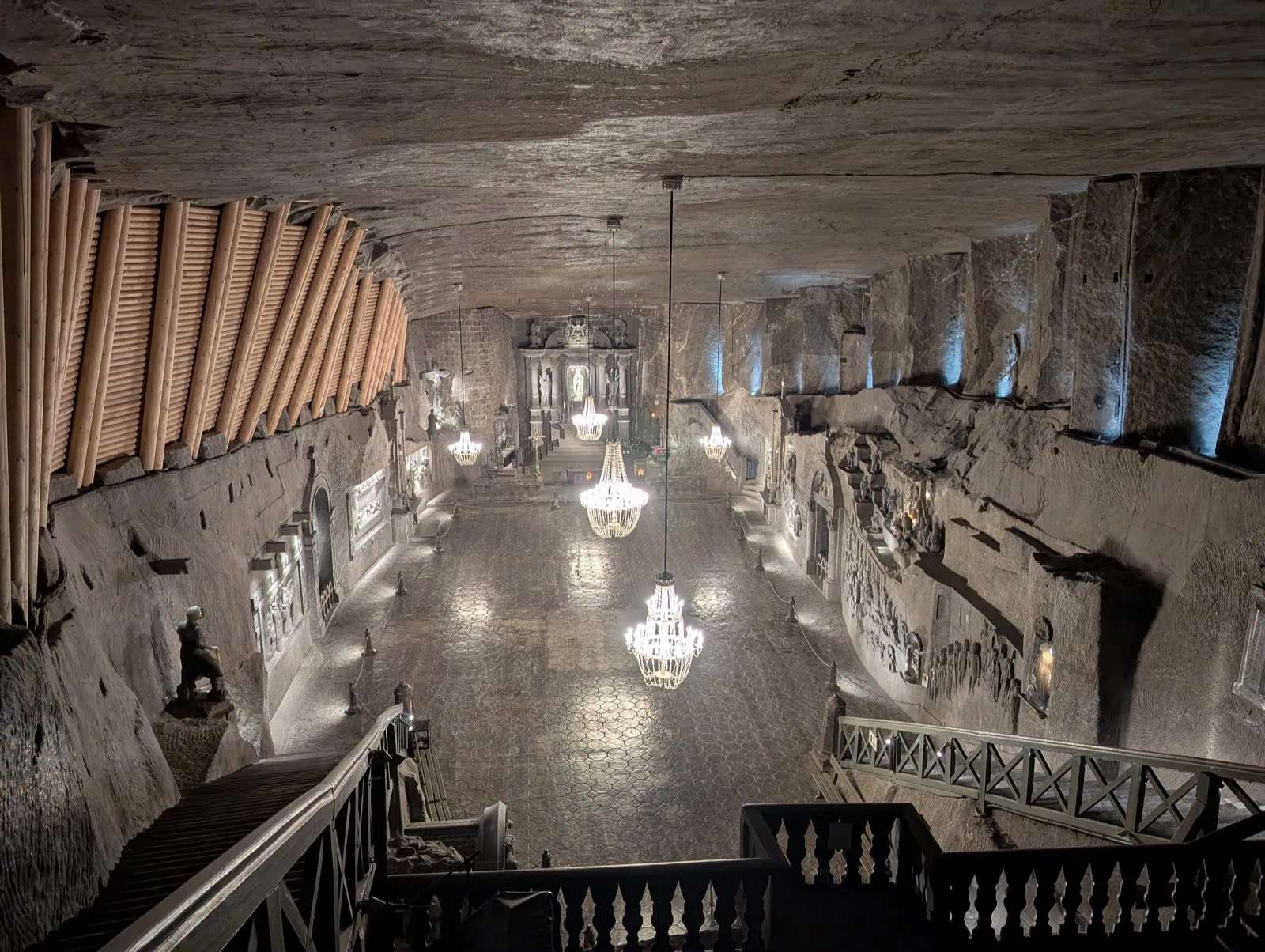Kaple svaté Kingy v solném dole Wieliczka