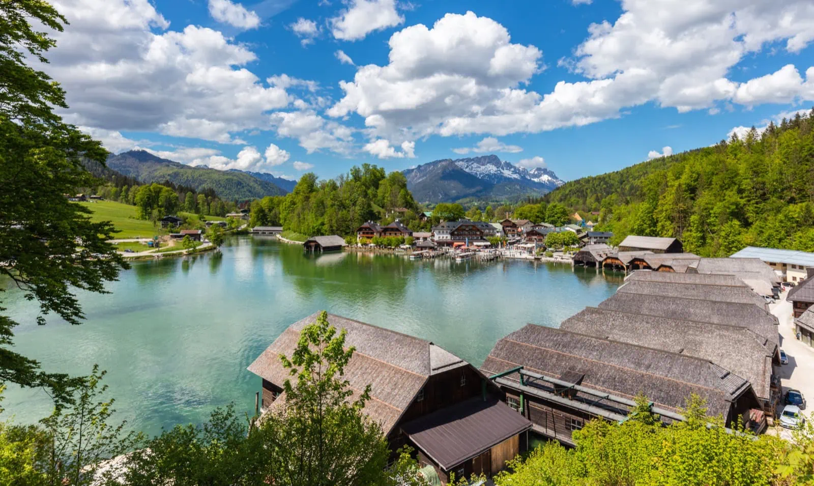 Jezero Königssee u Berchtesgadenu