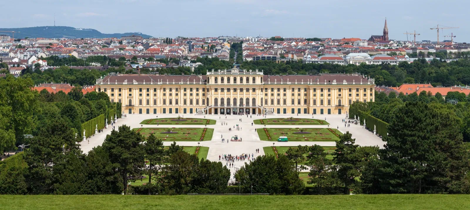 Zámek Schönbrunn ve Vídni