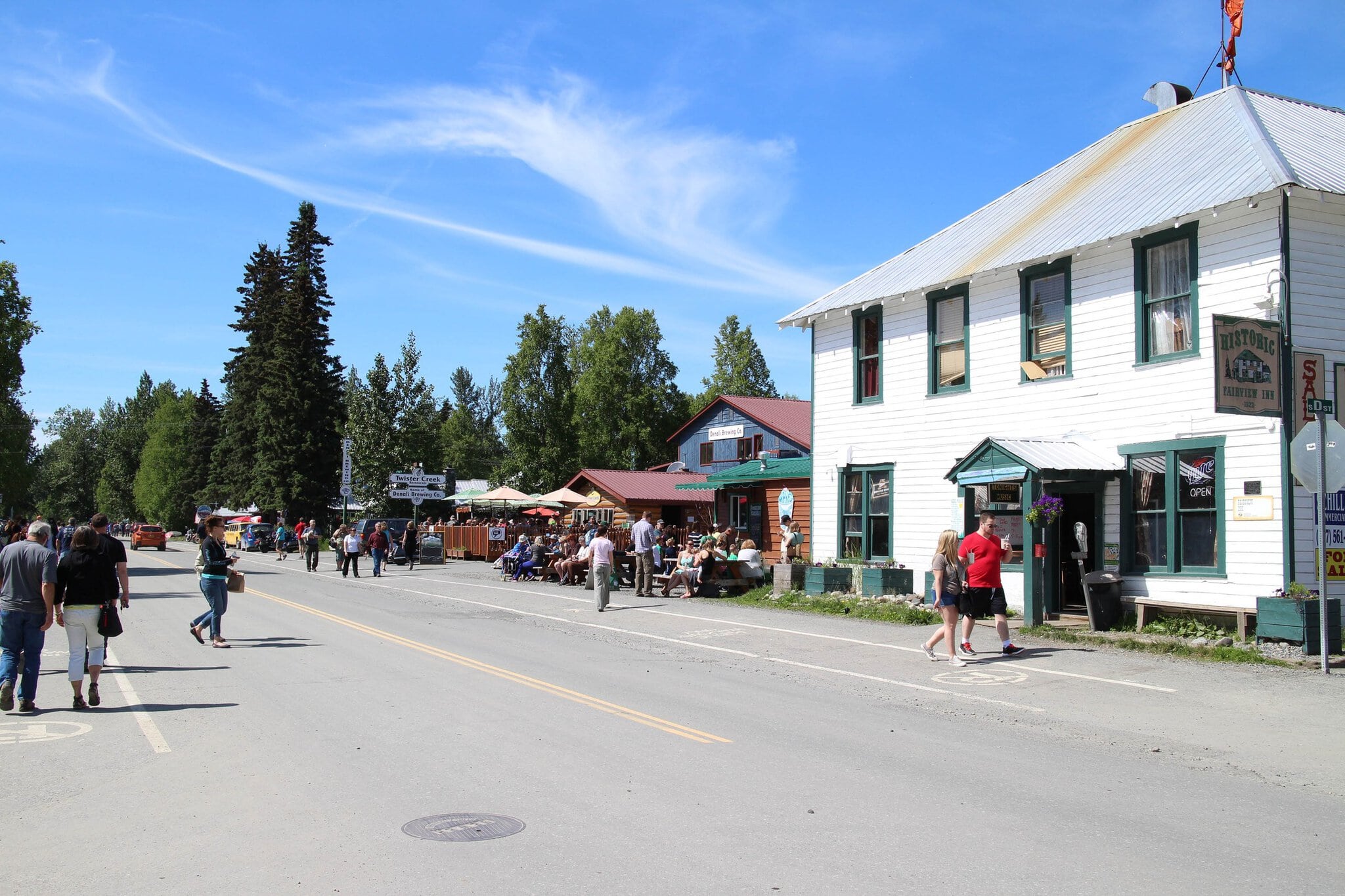 Fairbanks, Alaska: 12 idei ce să vezi și ce să faci (capitala aurorei + Chena Hot Springs) 1 Talkeetna, pitorescul orășel din Alaska