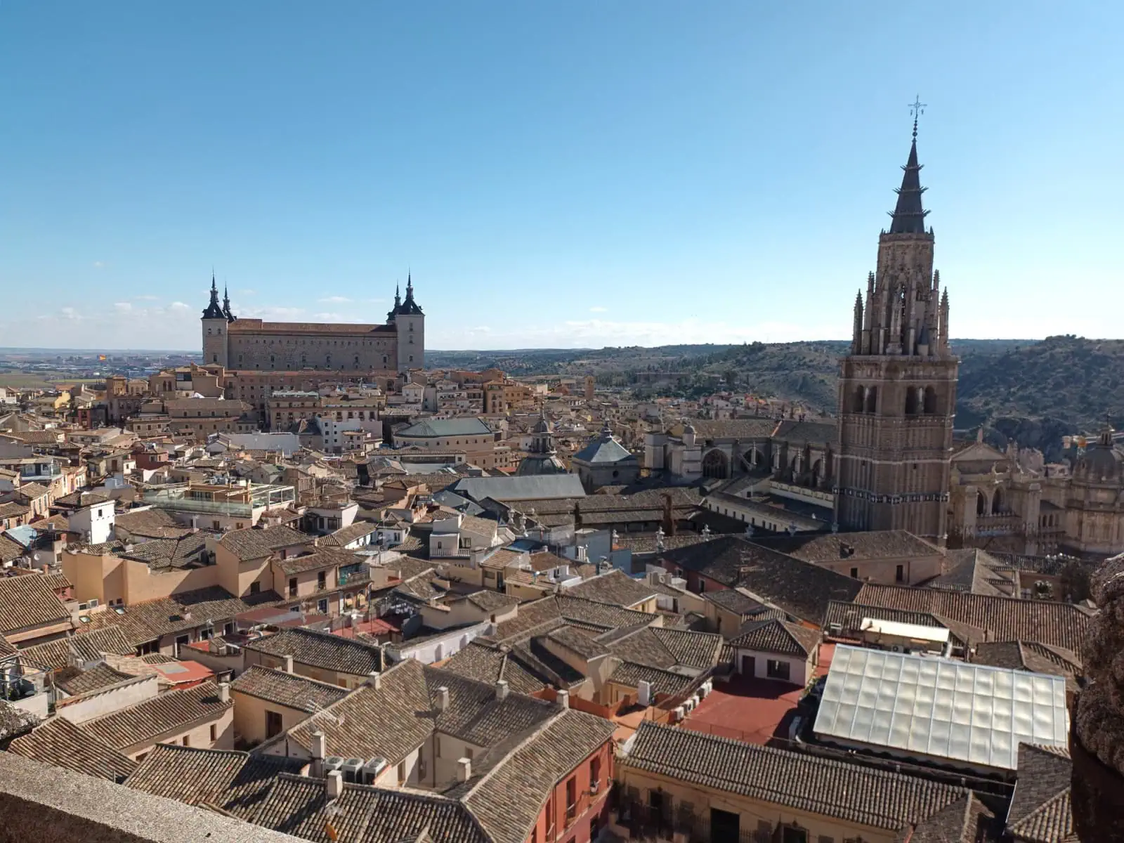 Panorama historického města Toledo