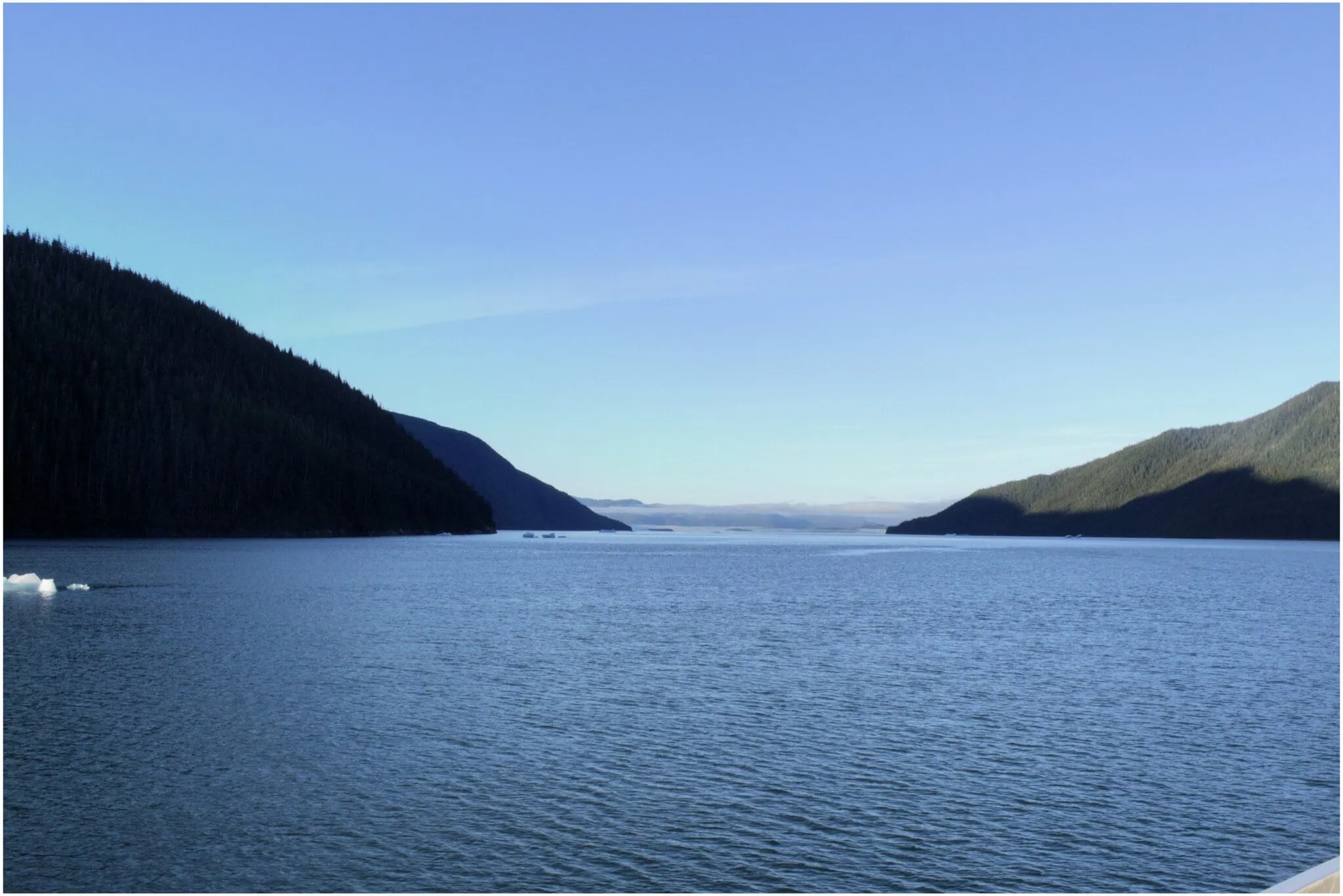 Varen onder gletsjers in Tracy Arm Fjord