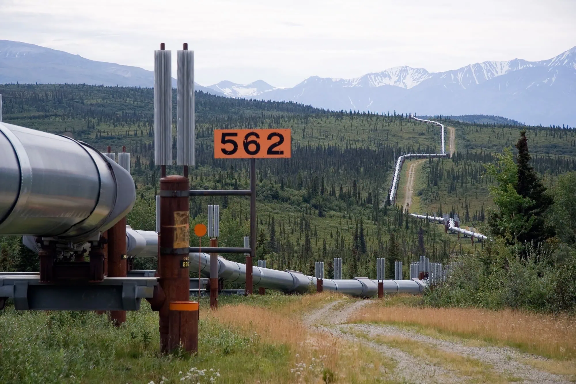 Fairbanks, Aljaška: 12 tipů, co vidět a dělat (aurora capital + Chena Hot Springs) 8 Trans-Alaska Pipeline System