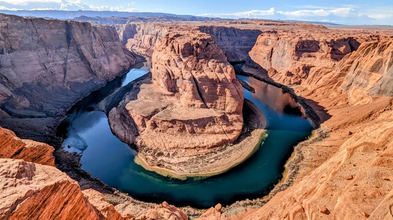 Meandr Horseshoe Bend u města Page