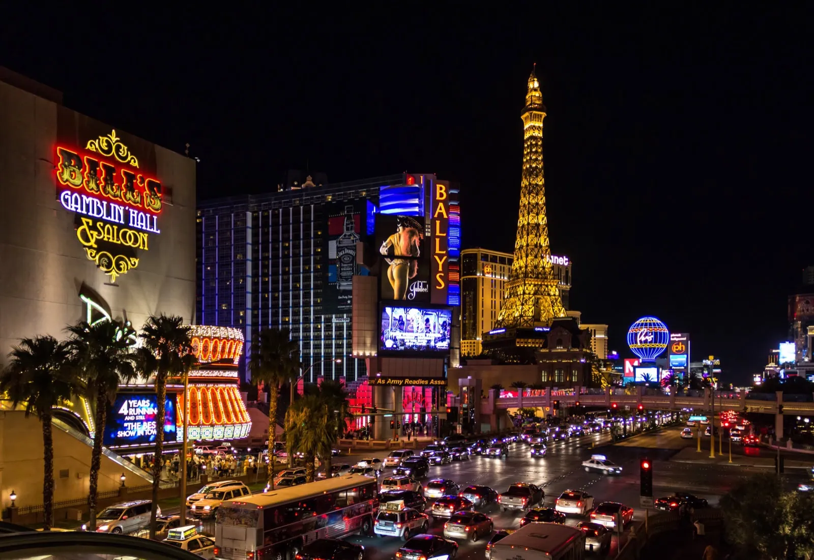Bulvár The Strip v Las Vegas