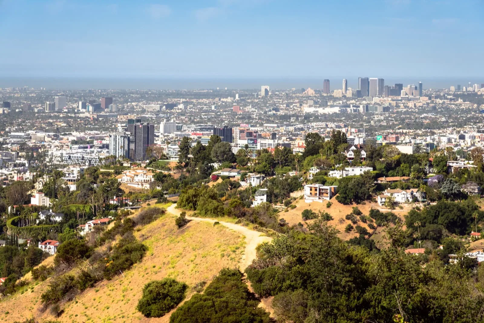 Panorama centra Los Angeles