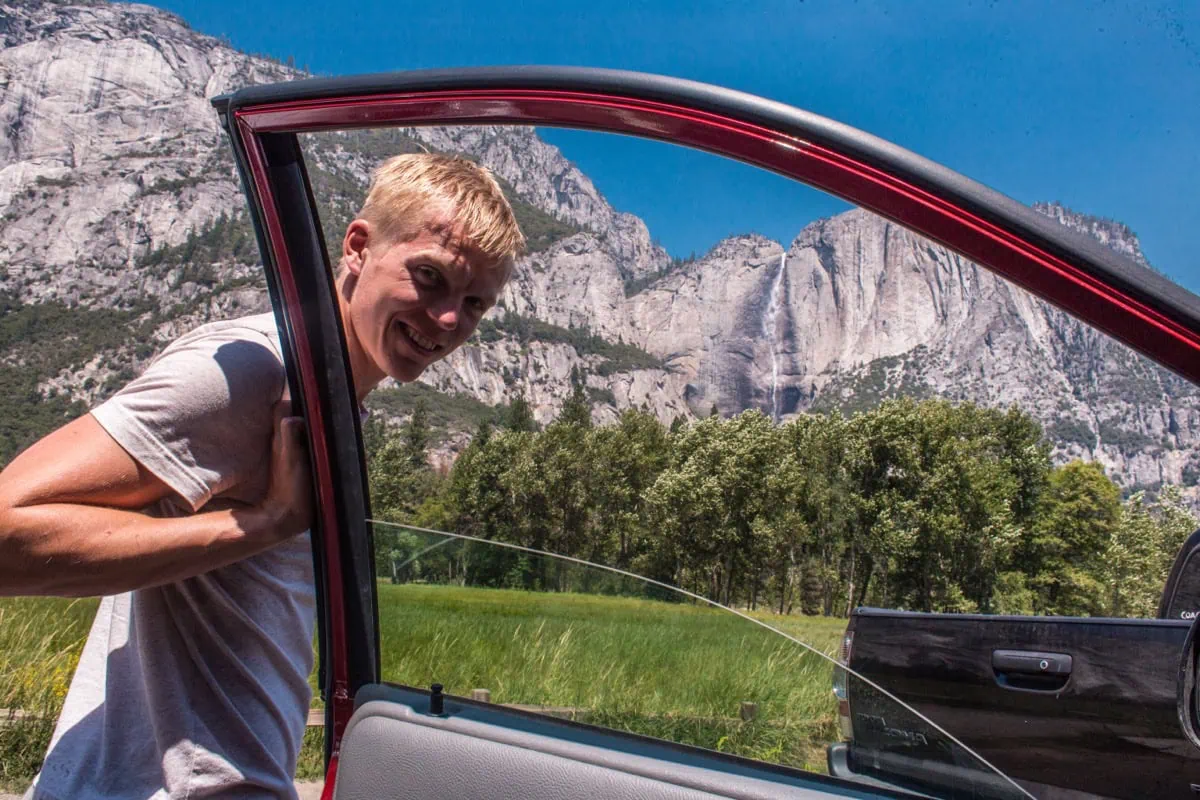 Yosemite Falls, nejvyssi vodopad Severni Ameriky