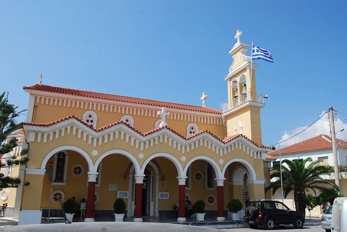 Vista su Argostoli, capitale di Cefalonia