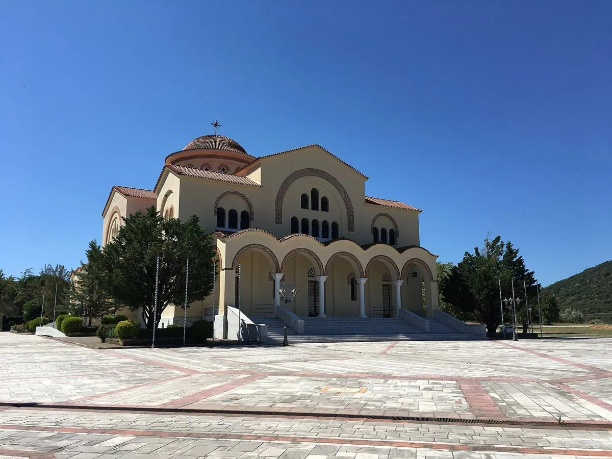 Il monastero di San Gerasimo nella valle di Omala, Cefalonia