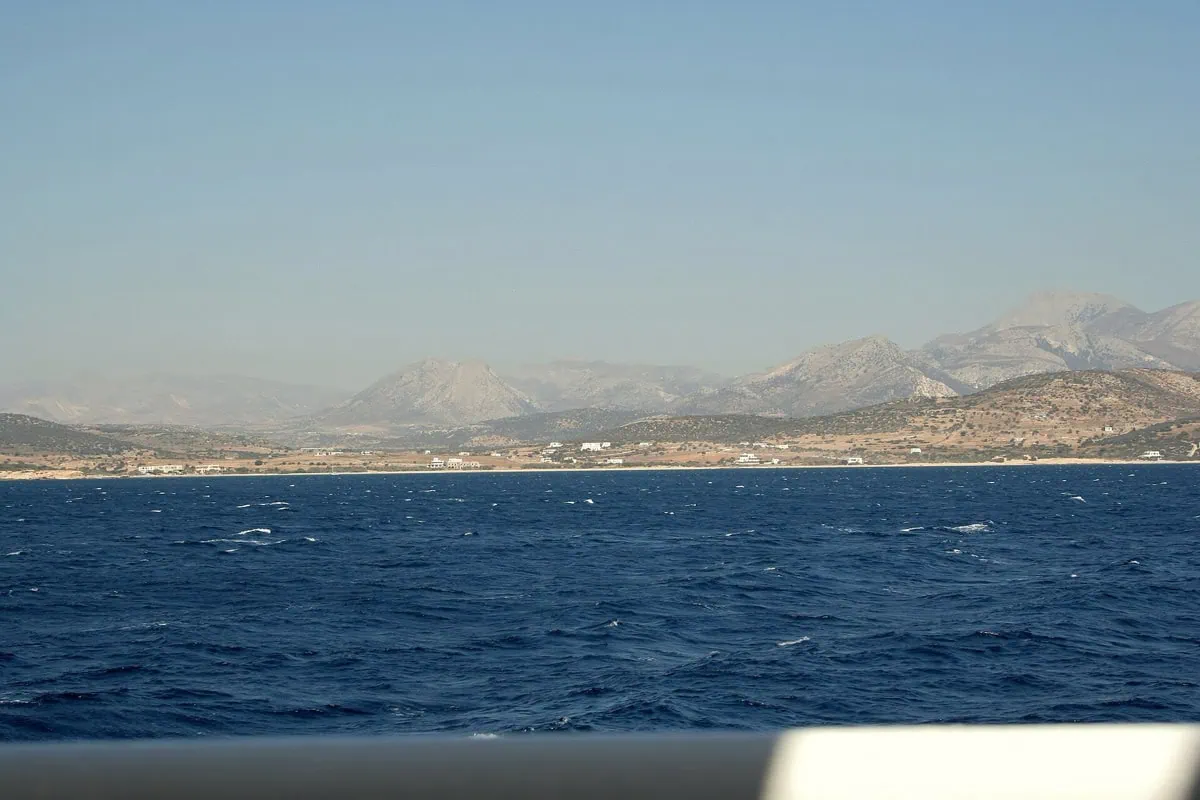 South-western coastline of the island of Naxos