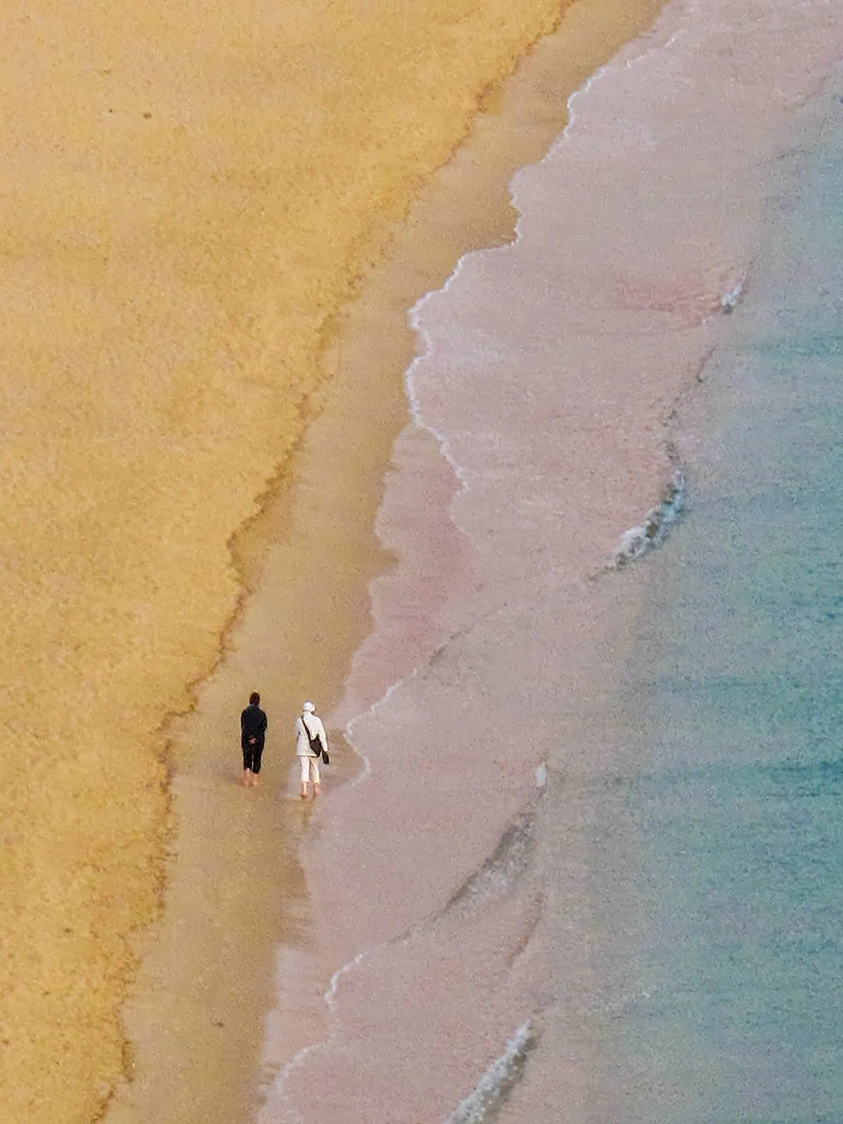 Turquoise water at Agios Prokopios beach