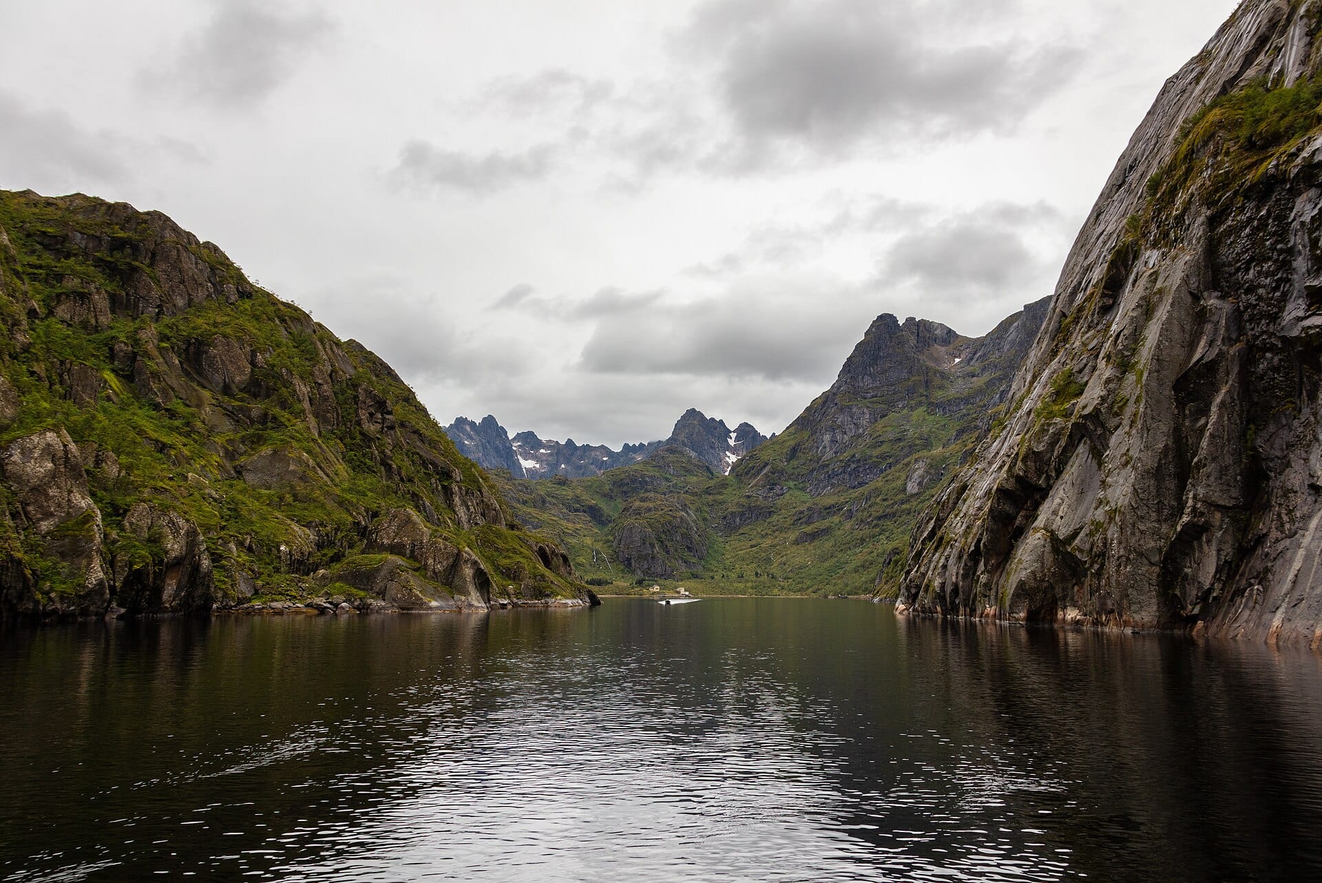 Trollfjord: rejs przez najwęższy fiord na Lofotach 2026 4 Łodzie w Trollfjordzie