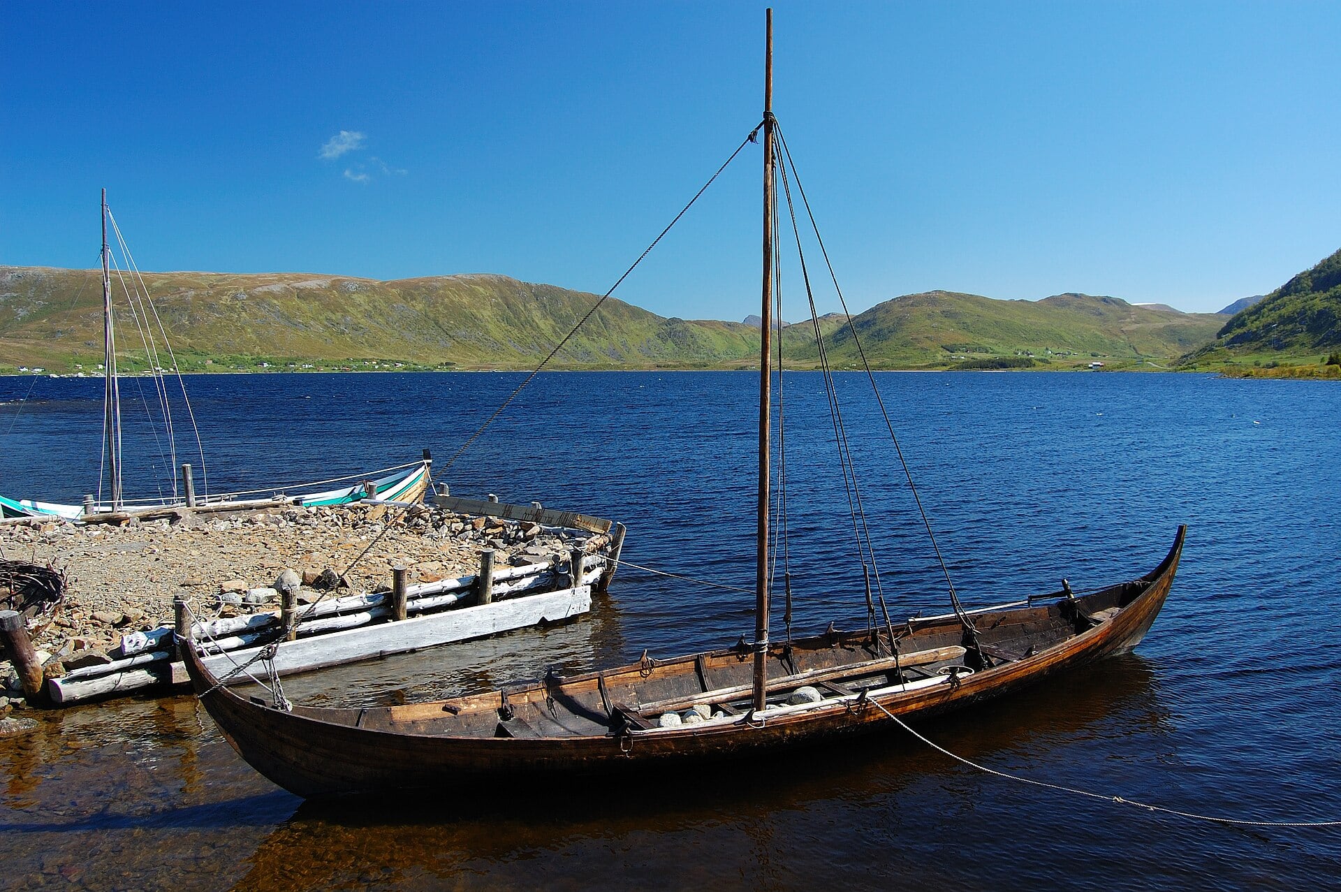 Lofotr Viking Museum: 6 lucruri pe care trebuie să le știi 5 Replica corăbiei vikinge