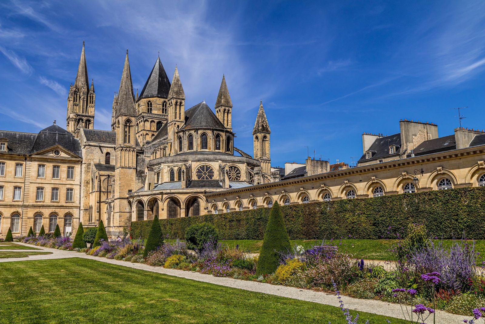 L'abbazia Abbaye aux Hommes a Caen