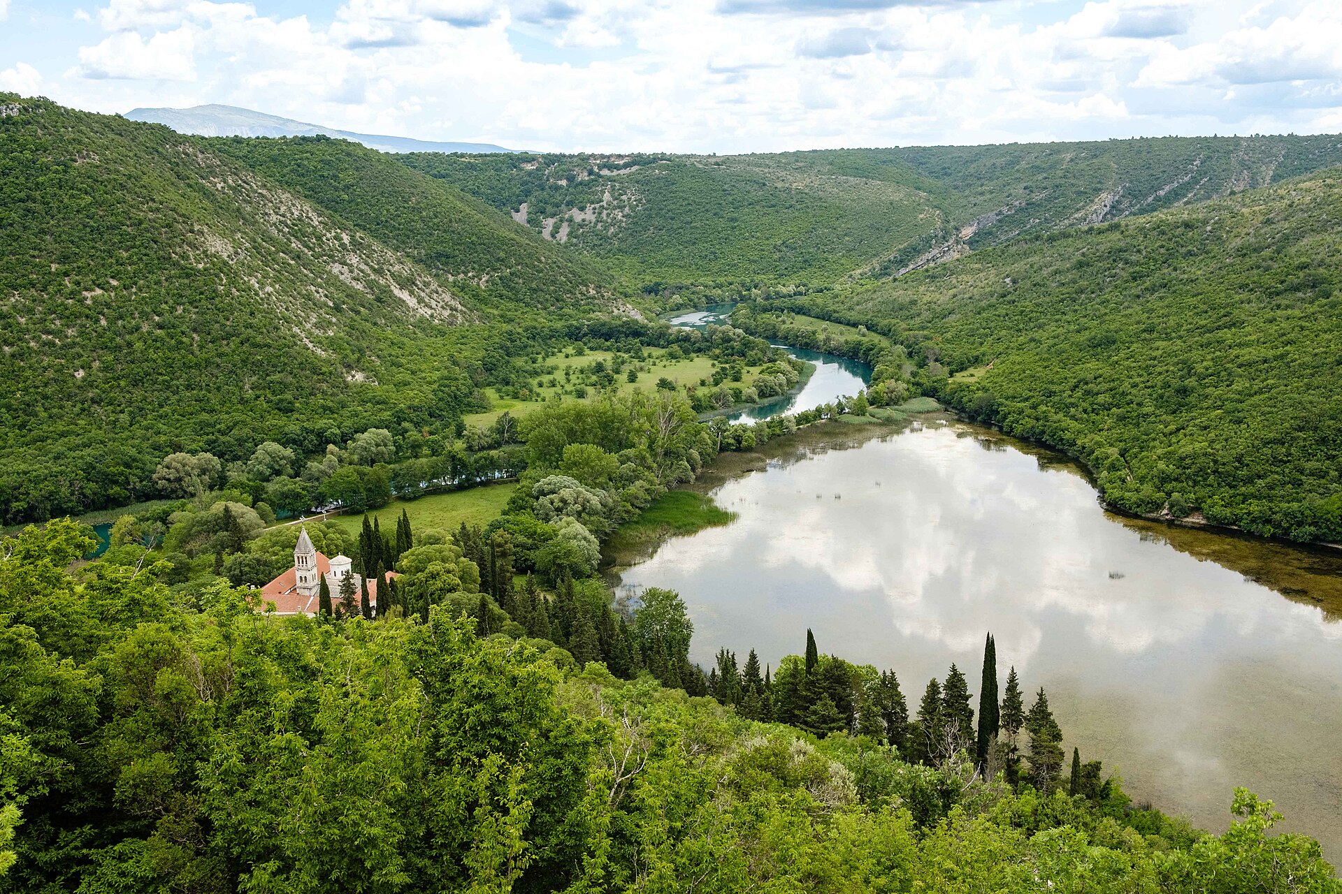 Il monastero ortodosso di Krka e l'antica Burnum