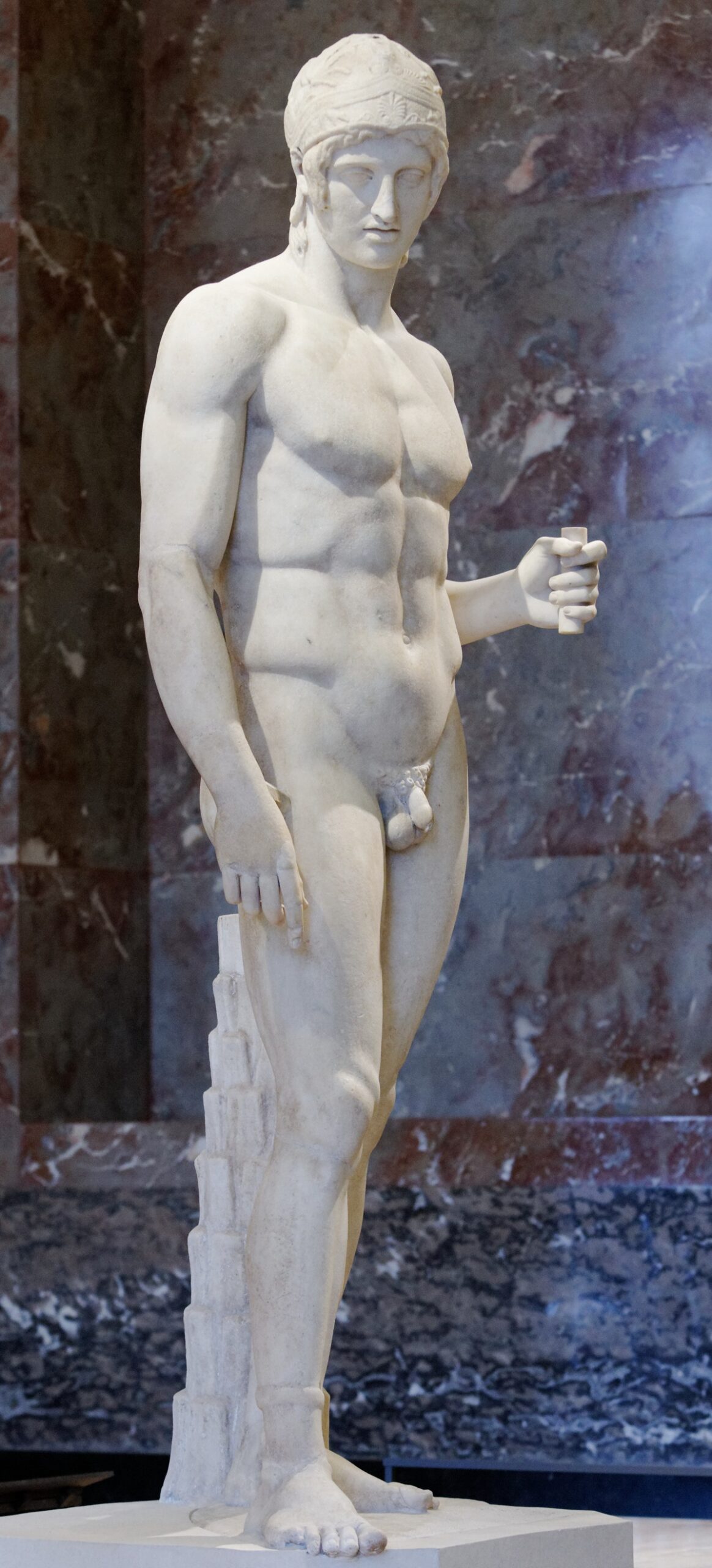 Řecká mytologie: bohové a bohyně Olympu a jejich příběhy 9 Socha boha války Área (Ares Borghese)