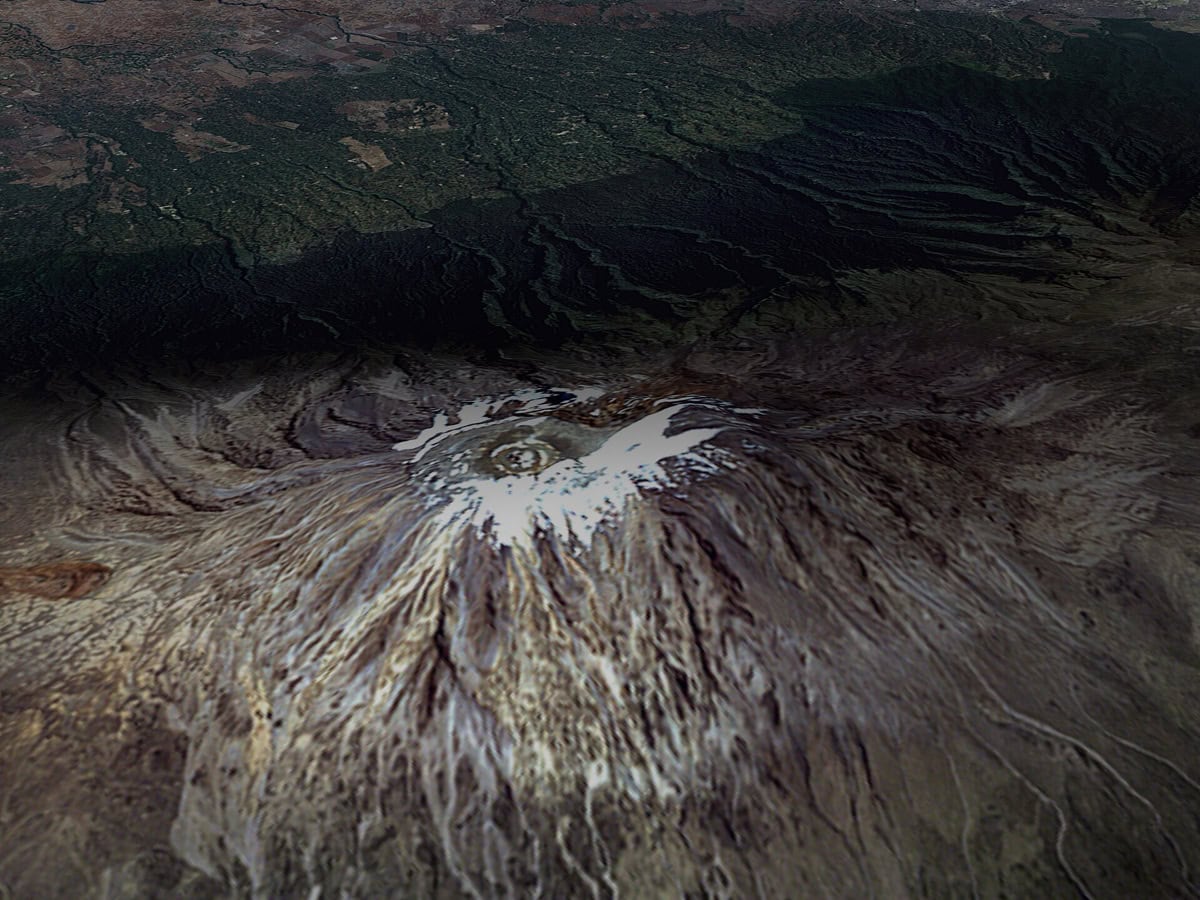 Cei mai celebri vulcani din lume: 16 munți de foc pe care ar trebui să-i vezi 13 Ghețarii de pe vârful Kilimanjaro din Tanzania