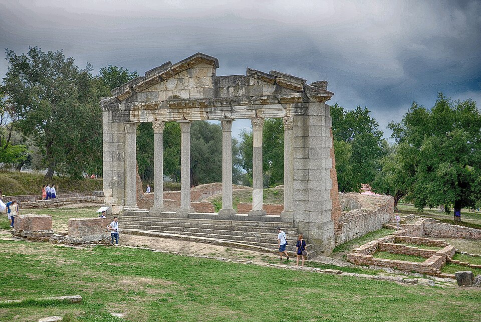 Vlora, Durrës and Albania's Adriatic Coast: 8 Things to See and Do 5 Ancient columns of the Monument of Agonothetes in Apollonia near Fier