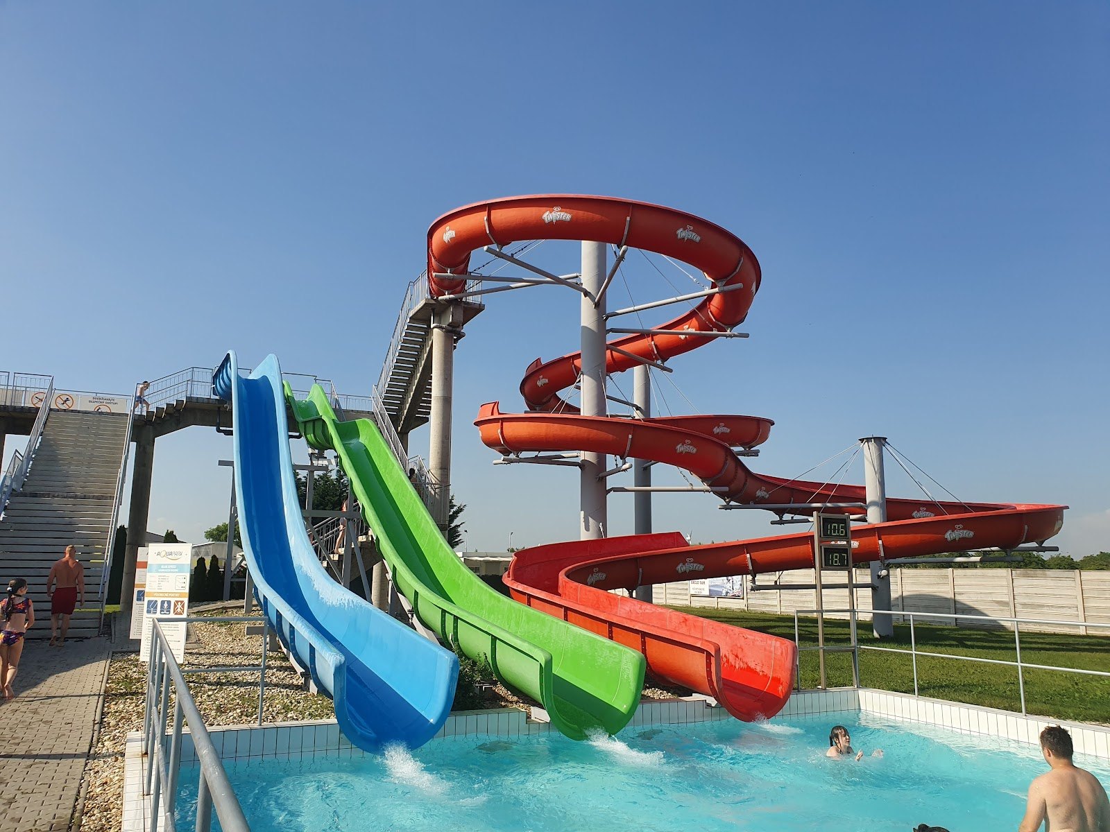 Best Aquaparks in Slovakia: 8 Spots to Visit with Kids in 2026 5 Colourful slides at Aquapark Senec