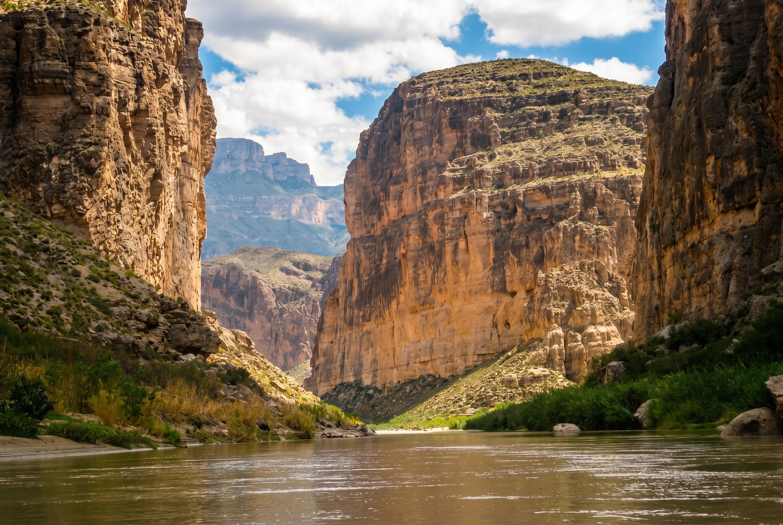 Big Bend National Park, Texas: 15 tipů, co vidět a dělat 12 Kaňon Boquillas na řece Rio Grande