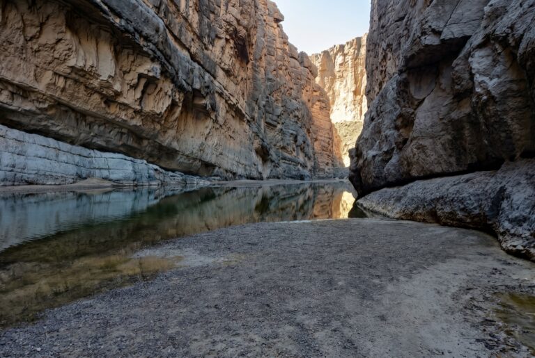 Kaňon Santa Elena s řekou Rio Grande v Big Bend National Park