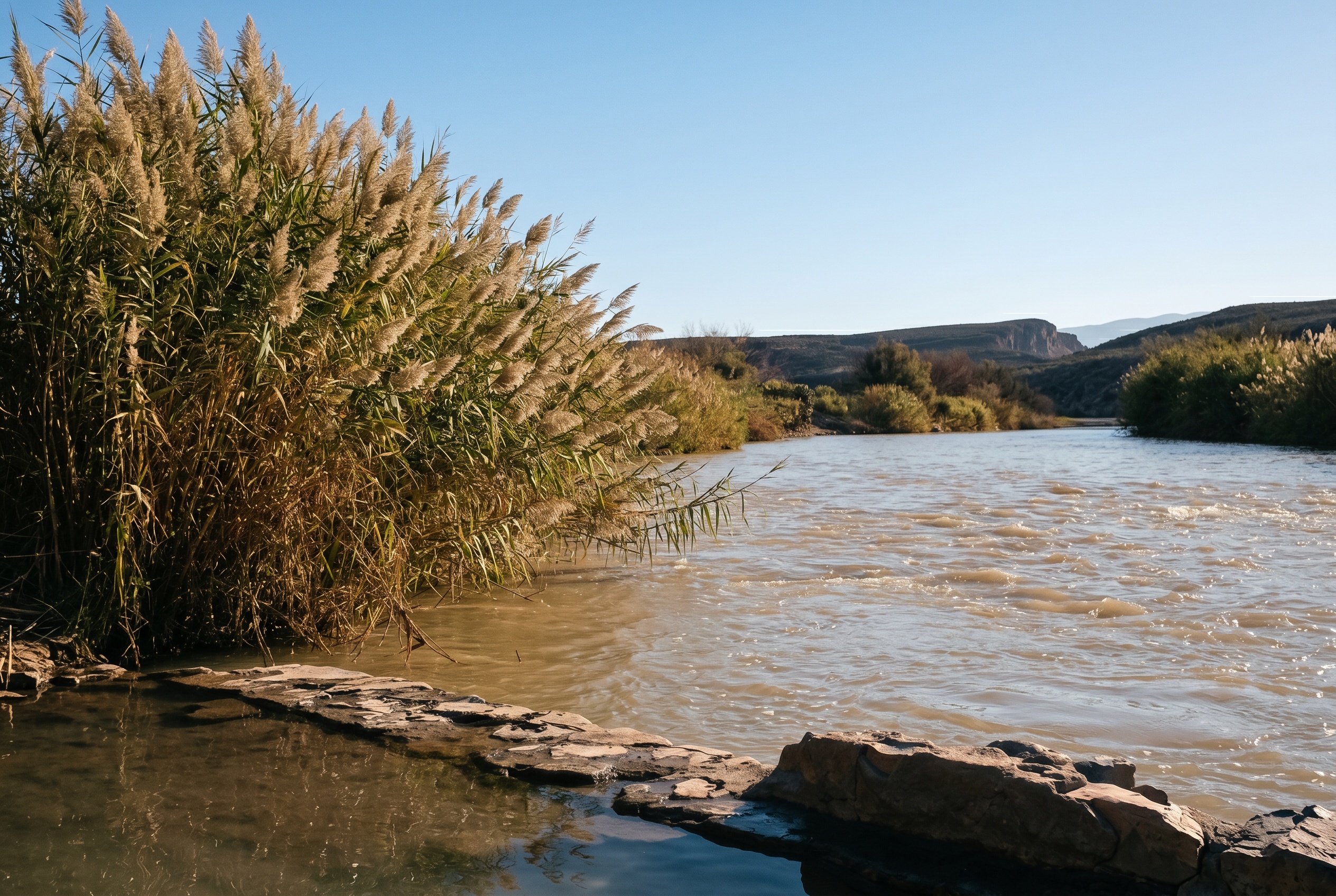 Big Bend National Park, Texas: 15 tipů, co vidět a dělat 11 Termální prameny Hot Springs u Rio Grande