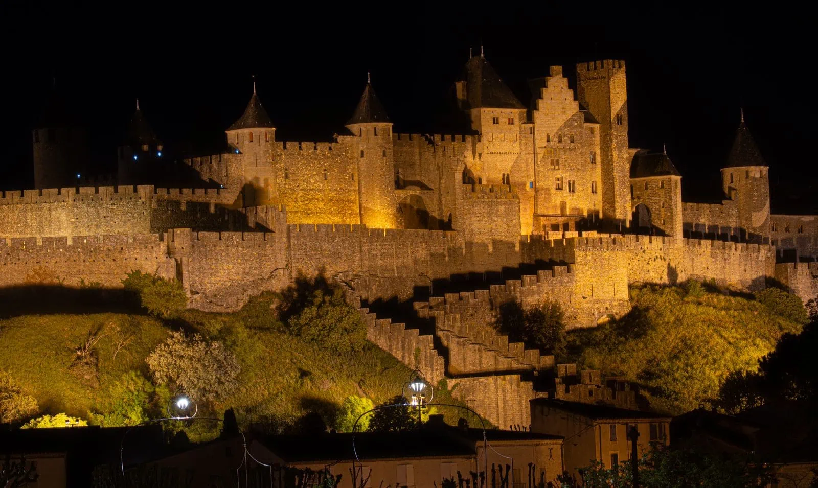 Carcassonne, Francie: 12 tipů, co vidět v roce 6 Vnitřní hrad Château Comtal