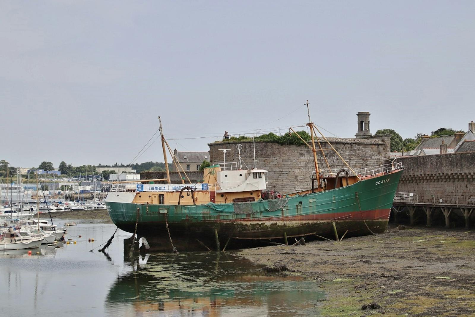 Concarneau a opevnene Ville Close