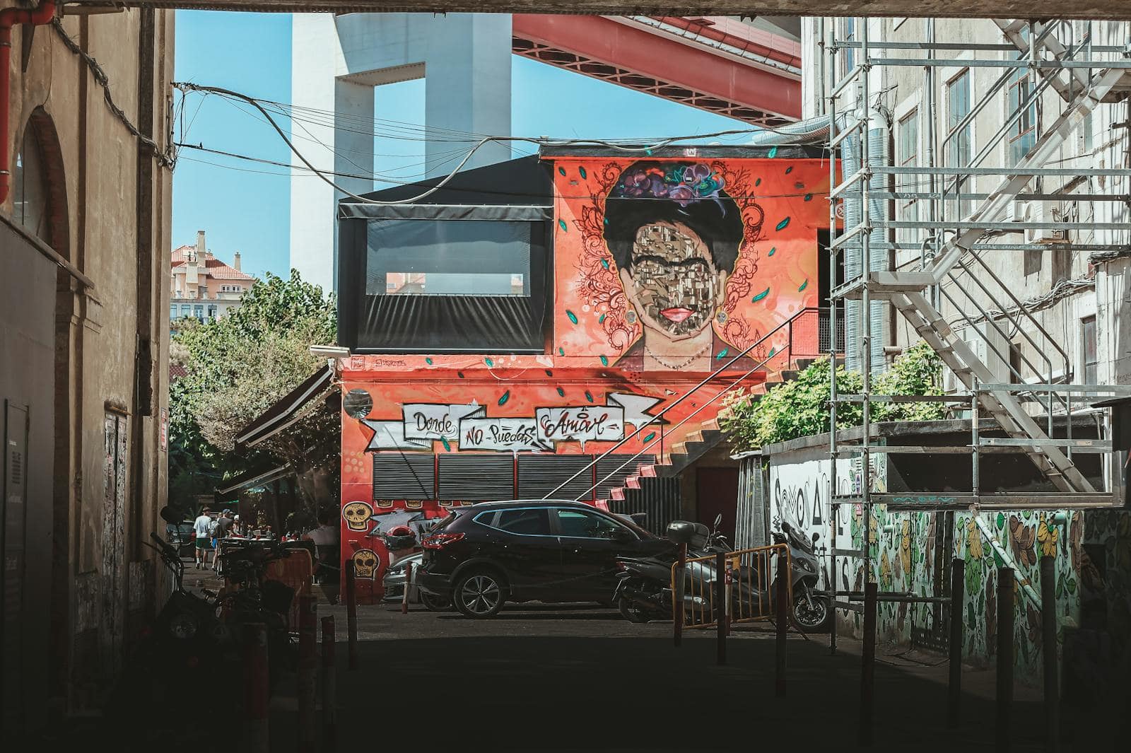 Frida Kahlo și Casa Albastră din Mexico City: bilete + artă 5 Pictură murală cu motivul Fridei Kahlo