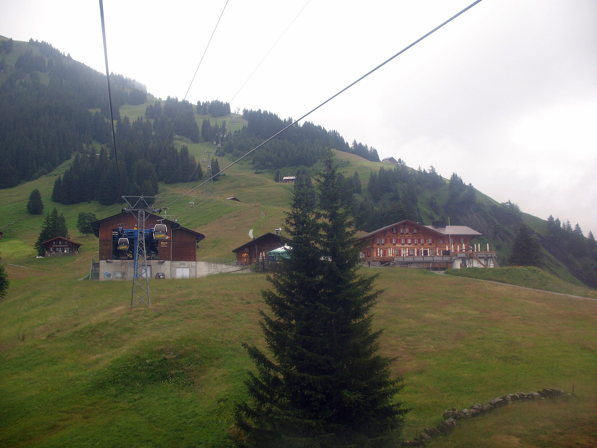 Grindelwald (Suiza): 14 cosas que ver y hacer (First, Bachalpsee y Jungfraujoch) 2026 10 Estación de Bort, inicio del descenso en Mountain Cart