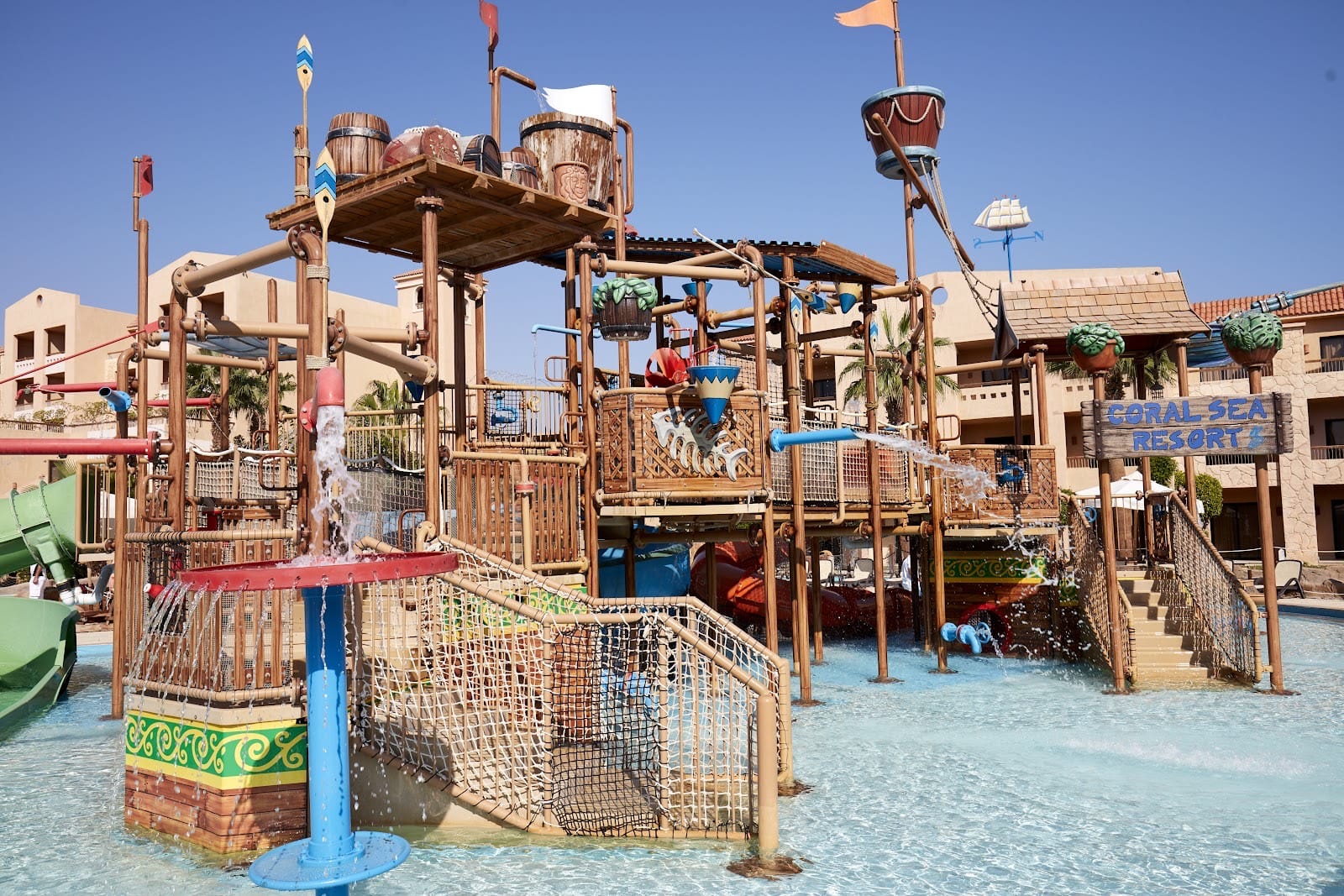 Cele mai bune hoteluri din Egipt cu aquapark: 8 idei pentru familii cu copii 9 Aquaparkul pentru copii de la Coral Sea Aqua Club din Sharm