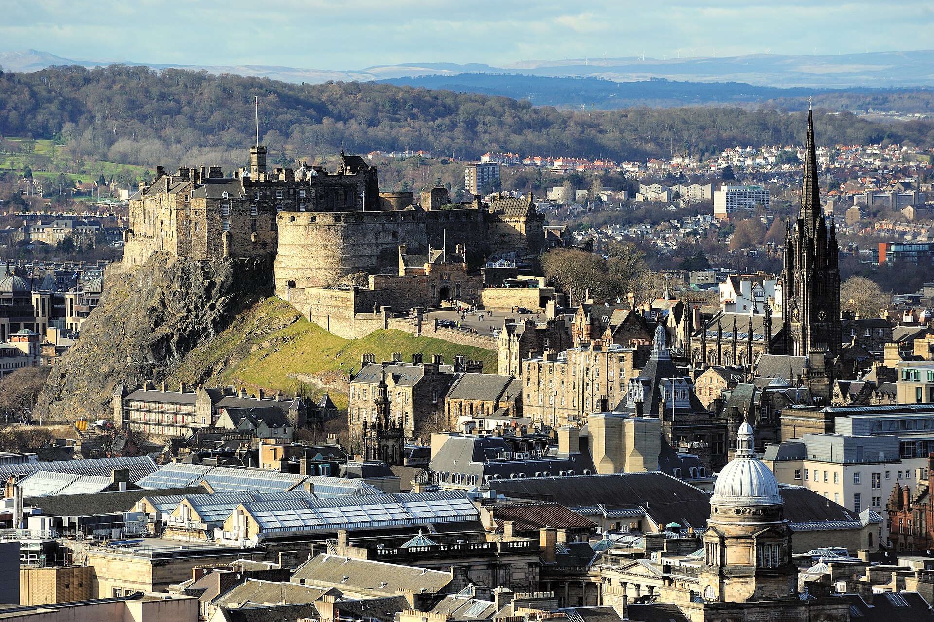Vakantie Schotland: 30 tips voor wat je moet zien in 2026 8 Kasteel en panorama van Edinburgh