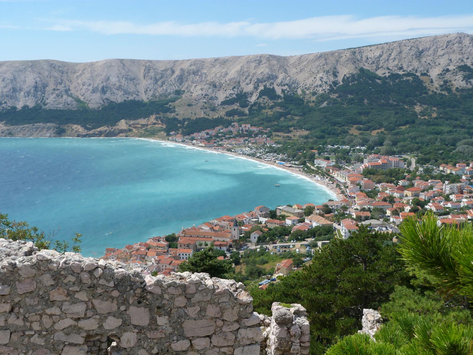 Vrbnik na útesu