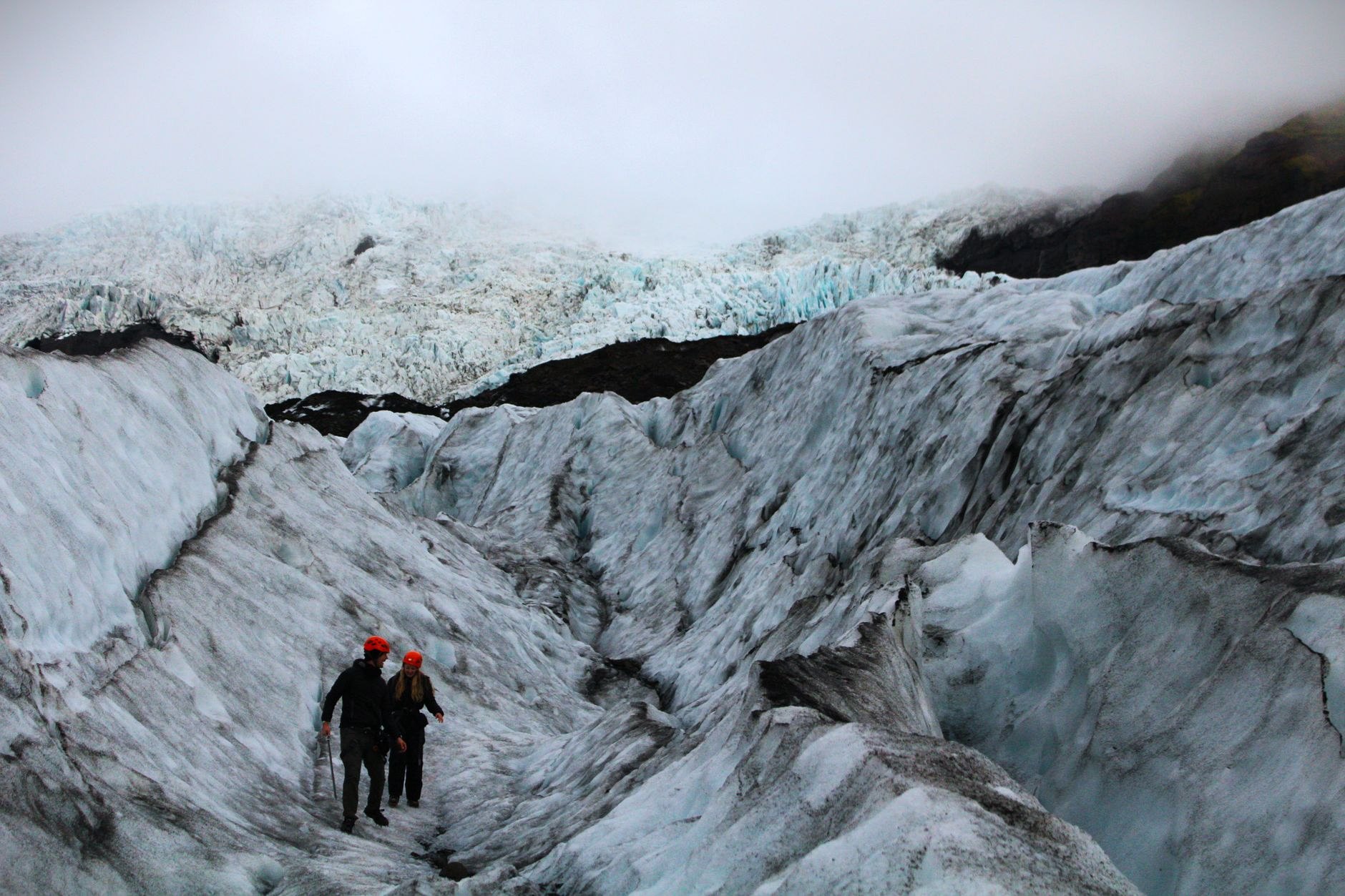 Jökulsárlón a ledovce jihovýchodního Islandu: 12 tipů, co vidět a dělat 8 Glacier hike aneb procházka po ledovci