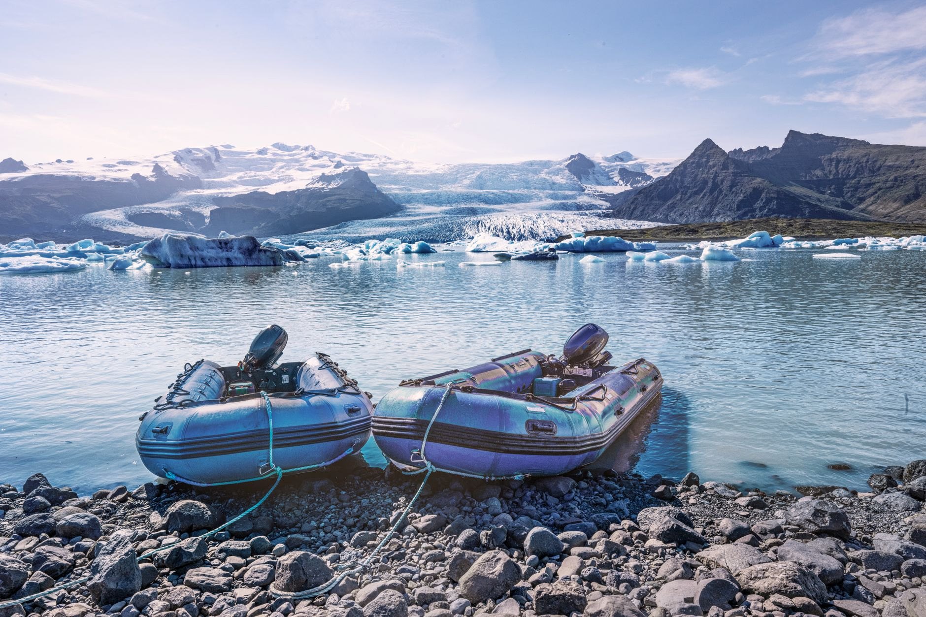 Jökulsárlón a ledovce jihovýchodního Islandu: 12 tipů, co vidět a dělat 4 Plavba po laguně