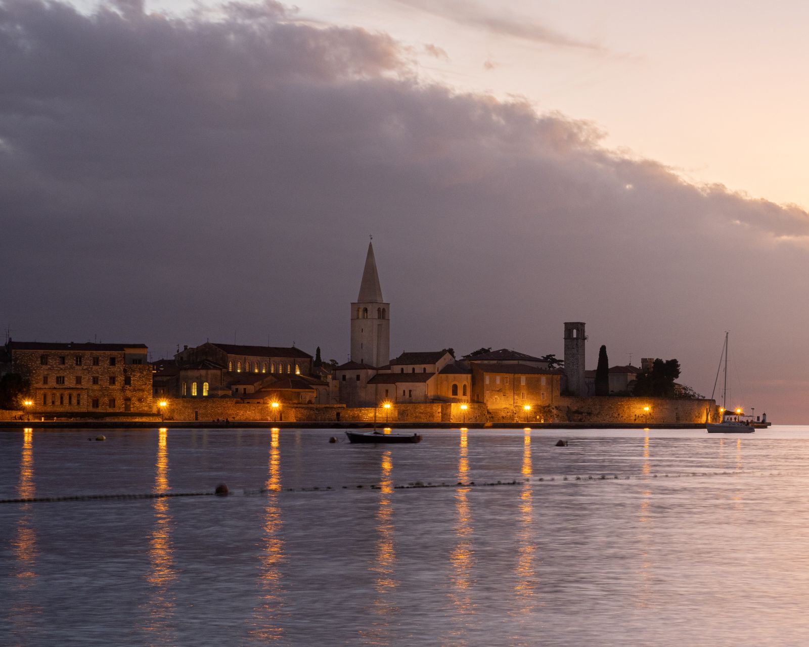 Poreč en de oude stad