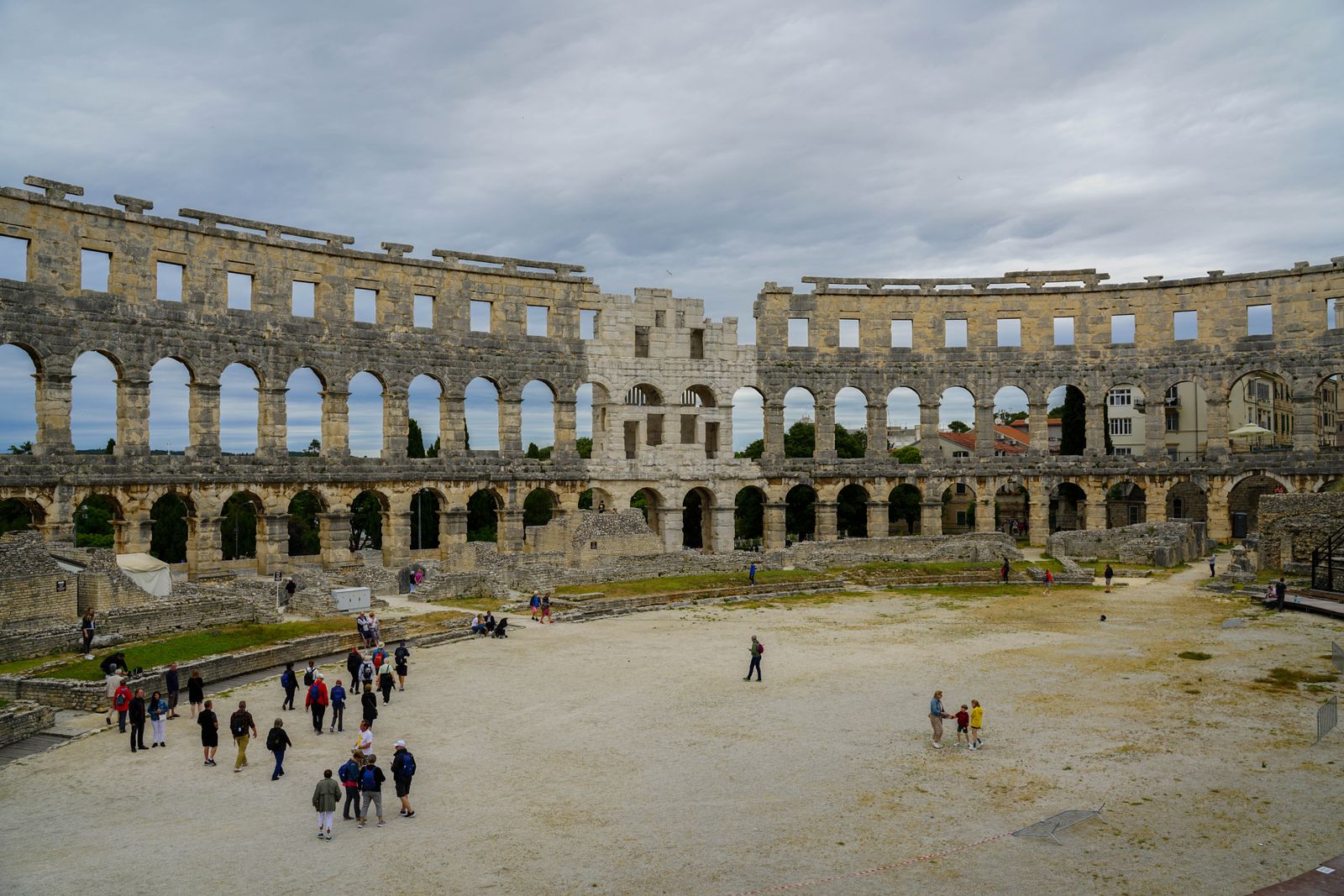 Pula, de poort naar Istrië
