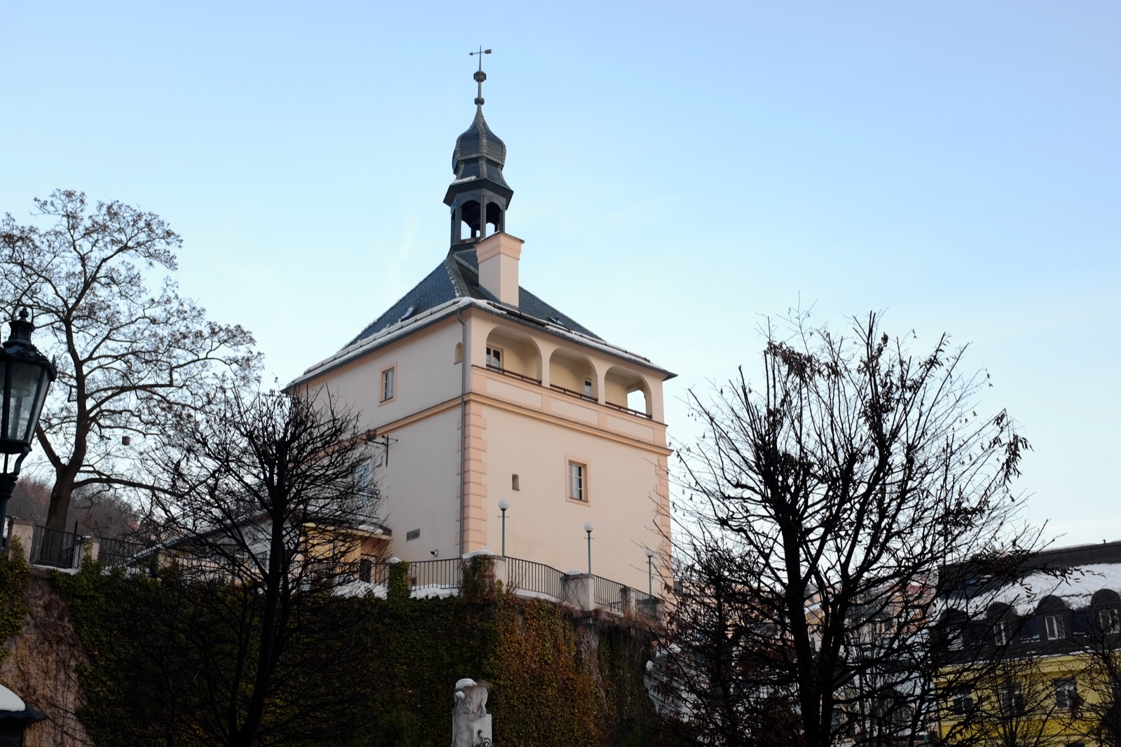 What to See in Karlovy Vary: 9 Tips for Colonnades, Spas & Day Trips 2026 7 The Castle Tower in Karlovy Vary