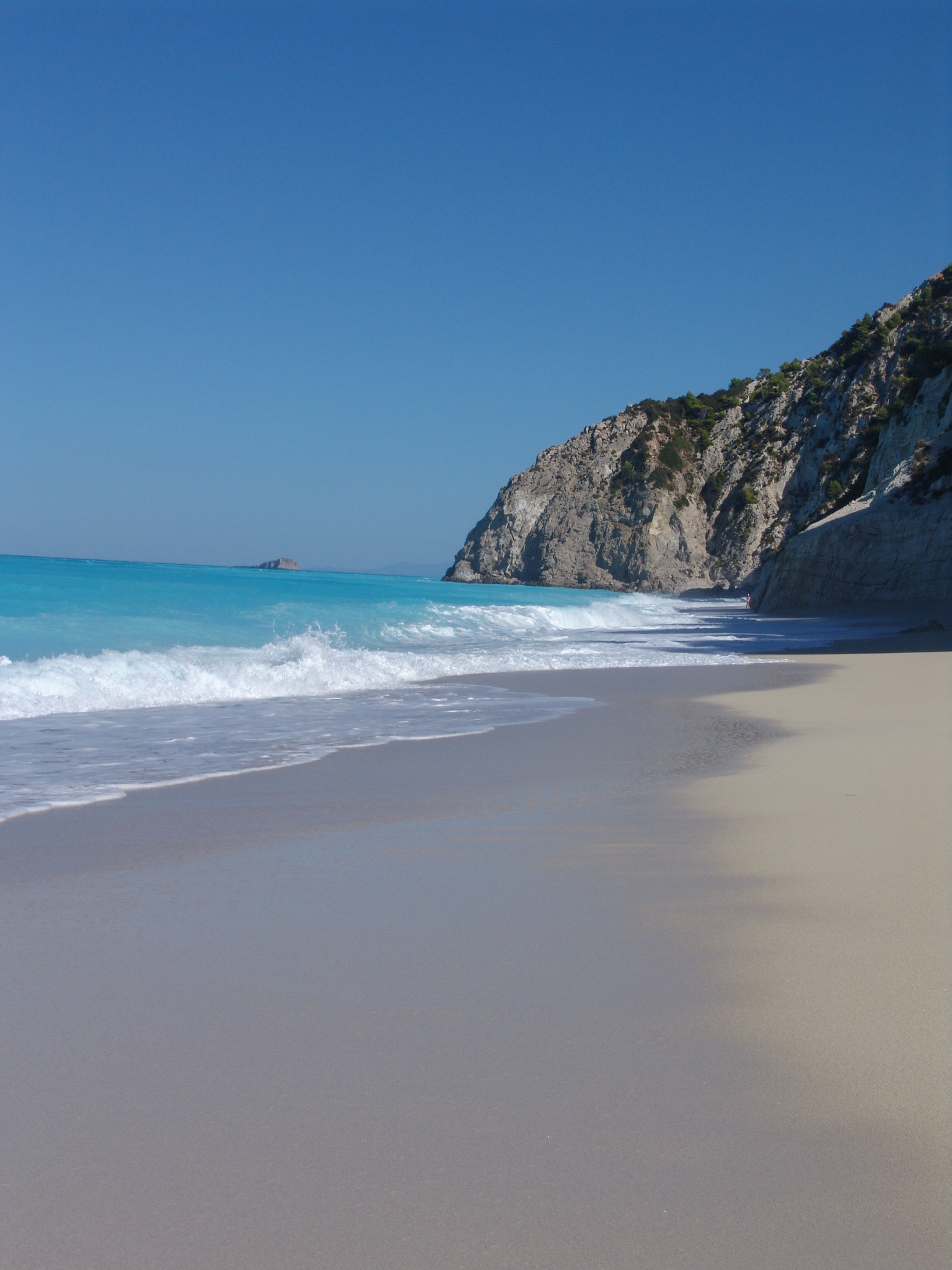 Egremni Beach a její složitý přístup