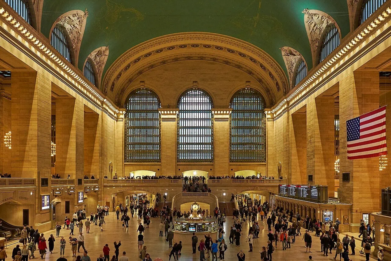 Den stora hallen i Grand Central Terminal
