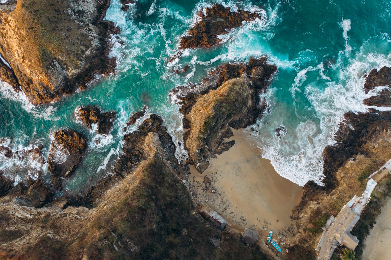 Puerto Vallarta, Mexiko: 15 tipů, co vidět a dělat + Sayulita 9 Letecký pohled na Islas Marietas