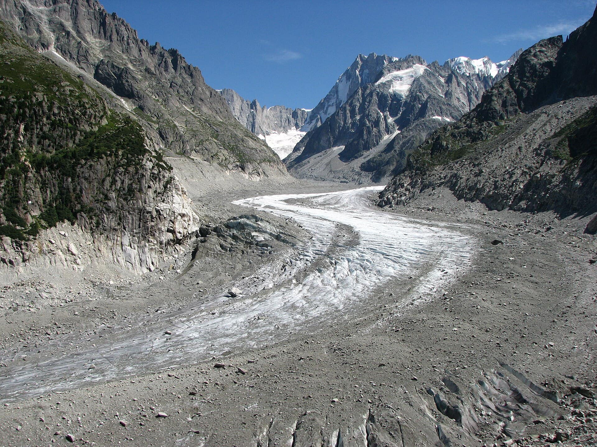 Schi în Alpii Francezi: cele mai bune 12 stațiuni în 2026 13 Mer de Glace spune povestea tristă a unui ghețar care dispare