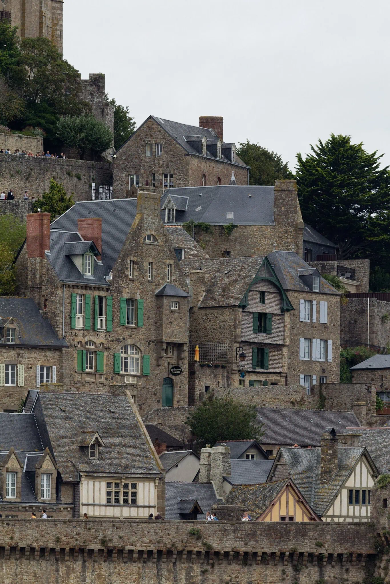 Mont-Saint-Michel och dess farliga tidvatten