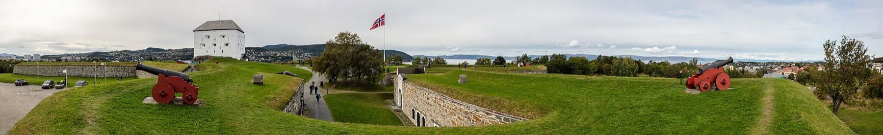 Trondheim, Norsko: 12 tipů, co vidět ve městě katedrály Nidaros 14 Pevnost Kristiansten