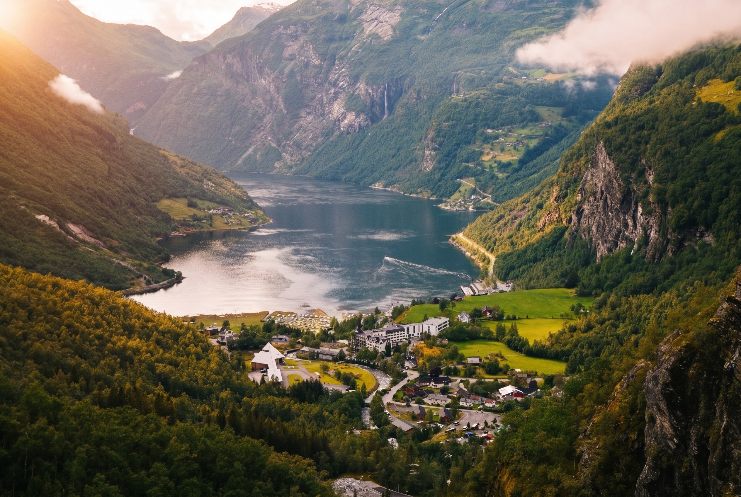 Noorwegen: 50 tips wat te zien — de mooiste plekken en fjorden in 2026 1 Noorse fjord van bovenaf