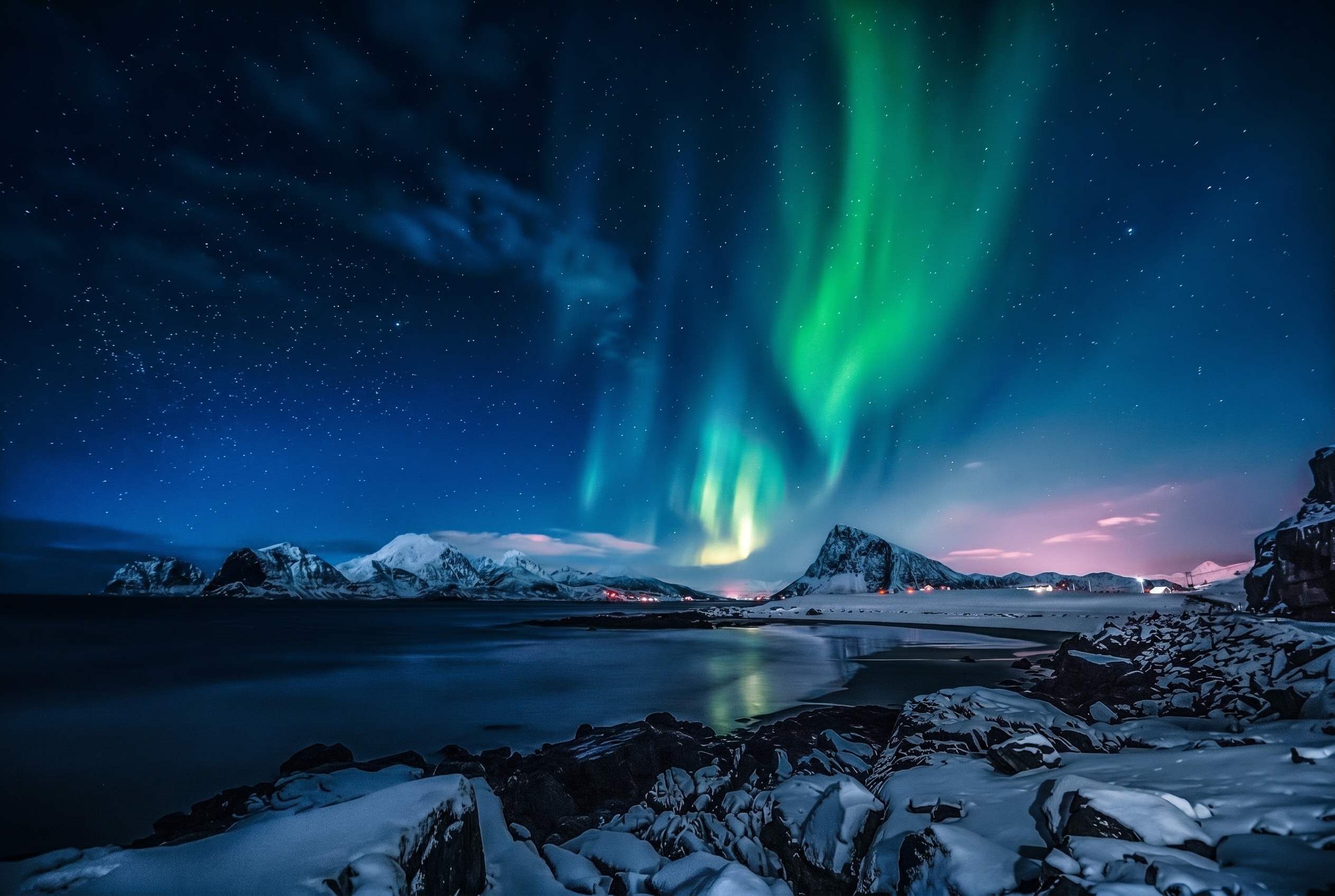 Noorwegen: 50 tips wat te zien — de mooiste plekken en fjorden in 2026 2 Noorderlicht boven Noorwegen
